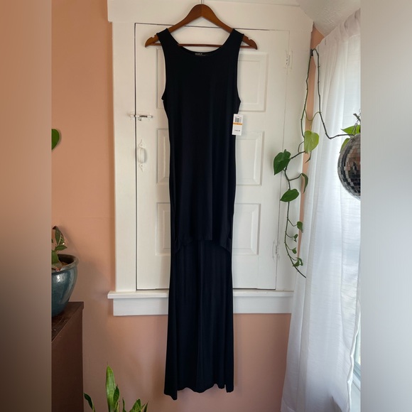Benjamin Jay Black High-Low Dress - Picture 1 of 7